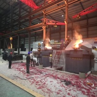 Four de fonte industriel d'induction de fréquence intermédiaire en métal de fusion d'aluminium de cuivre de fonte