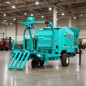 Enfardeur-ensileuse combiné remorquable pour grandes balles rondes 100 cm, pour ensilage et balles de foin, matériel de récolte agricole - Product Image 6
