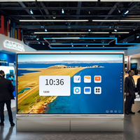 SeeTouch carte intelligente interactive intelligente 20 points tactile 4K LCD signalisation numérique affichage publicitaire debout au sol Android/Windows