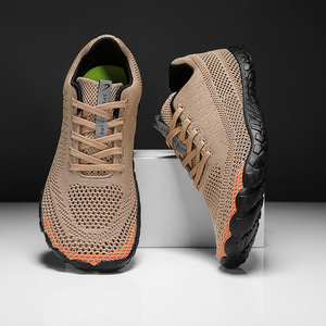 Zapatillas Minimalistas de Malla Transpirable de Secado Rápido, Zapatos Versátiles para Caminar con Punta Ancha, Calzado Deportivo Informal con Suela Resistente y Amortiguación de Impactos - Product Image 1