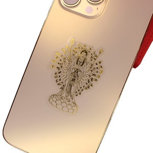 Nuovi Adesivi per Cellulari con Dei Guardiani dello Zodiaco Cinese in Plastica Dorata, Vendita all'Ingrosso - Product Image 5