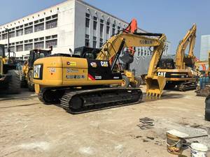 รถขุดไฮดรอลิกตีนตะขาบ Caterpillar CAT 320D มือสอง ชั่วโมงการทำงานต่ำ สีเดิมจากโรงงาน ไม่มีการปรับปรุงซ่อมแซมใหญ่ ระบบไฮดรอลิกเสถียร - Product Image 4