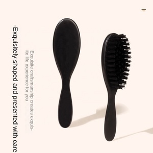 Peines Profesionales para Barba y Bigote para Hombre con Cepillo de Nylon para Desvanecer el Color y Peine para Limpiar el Cuello, para Corte de Pelo y Limpieza Facial - Product Image 3