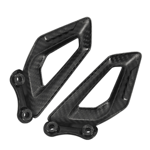 Motocicletas <span class=keywords><strong>1000RR</strong></span> accesorios reposapiés placa almohadilla fibra de carbono reposapiés Pedal alfombrillas cubierta para <span class=keywords><strong>BMW</strong></span> S1000RR 2019-2023 - Product Image 1