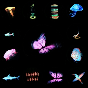 20.5インチ3Dホログラムファンプロジェクター<span class=keywords><strong>LED</strong></span>ホログラフィッククリスマスツリー広告ディスプレイリモコン付き,Bluetooth,クリスマス用WiFi - Product Image 6