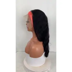 fashion High quality human hair Wigs for Black beauty women straight/ body wave /styles hair wigs