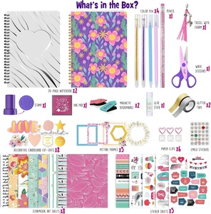 Set Regalo di Cancelleria Personalizzabile con Logo, Include Nastro Washi, Adesivi e Accessori, Regalo Personalizzato per Bambini e Adolescenti - Product Image 2