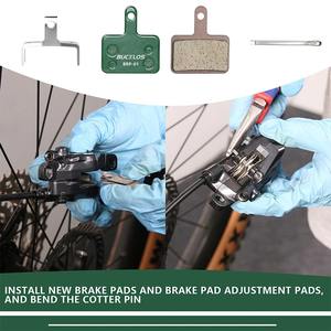 25 Pares de Pastillas de Freno de Disco para Bicicleta BUCKLOS, Pastillas de Freno de Disco Hidráulicas para Bicicleta para <span class=keywords><strong>SHIMANO</strong></span> <span class=keywords><strong>MT200</strong></span> MT400 MT500 M315 M525 M475 M375 M445 - Product Image 5