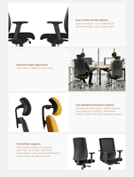 Chaise de bureau ergonomique en tissu maillé, certifiée BIFMA EN1335, conforme aux normes BSCI, EUDR, REACH, fabriquée par un fabricant de sièges de qualité.