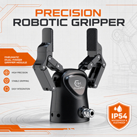 Pince électrique industrielle CTAG2F85, embout robotique haute précision pour l'automatisation du chargement et du déchargement des machines CNC