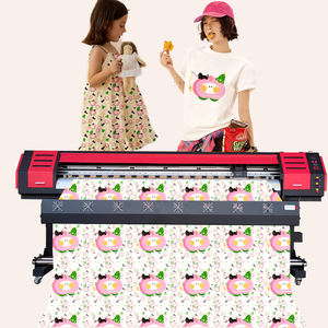 Imprimante numérique à jet d'encre grand format à solvant écologique, facile à utiliser, petite machine à bâche intelligente de 6 pieds pour la publicité des prix - Product Image 1