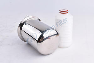 Fabrik-Anpassung 222 226 Ende 0,1 um SUS 316L 304 Edelstahl sanitärer Wiederauflühlfilter für die Gasaufbereitung - Product Image 3