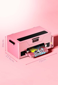 Nueva Máquina de Prensa de Calor para Camisetas de 13 Pulgadas, Impresora DTF Rosa con Horno, Impresora A3 DTF - Product Image 5