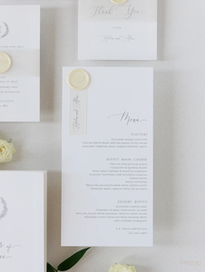 Papeterie <span class=keywords><strong>de</strong></span> <span class=keywords><strong>mariage</strong></span> avec votre croquis <span class=keywords><strong>de</strong></span> lieu papier vélin personnalisé Simple cercle plaque Menu cartes <span class=keywords><strong>de</strong></span> place - Product Image 3