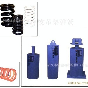 <b>Compression</b> <b>Springs</b> Black Non Standard Parts 40mm Inner Diameter 80mm Free Height For Coal Mining Machinery - Product Image 4