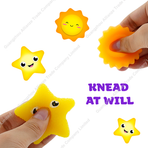 12 Styles Squeeze Toys Kawaii Cute <b>Mini</b> Alien Rocket Astronaut Planet Space Toys Interstellar Space TPR Squeeze Toy for Kids - Product Image 5