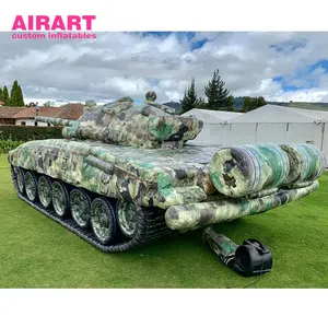 Aufblasbarer Tank zum Fabrik preis, aufblasbarer Modell tank für die Anzeige