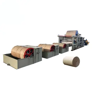 kraft paper machinery manufacturer factory recycled kraft making jumbo roll paper machine for sale