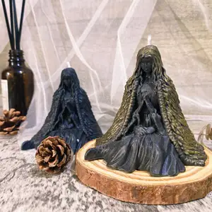 Candela di Halloween strega dea di pasqua candela per artigianato