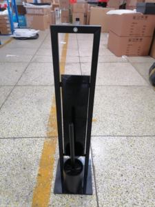 Bad-Organizer-Set aus Metall mit Toilettenpapierhalter und WC-Bürste, Praktischer Papierständer - Product Image 4