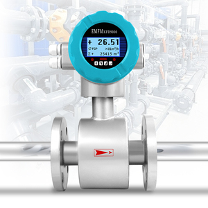 Điện từ kỹ thuật số lưu lượng kế thép không gỉ chống ăn mòn axit và kiềm giải pháp nước làm mát OEM - Product Image 3