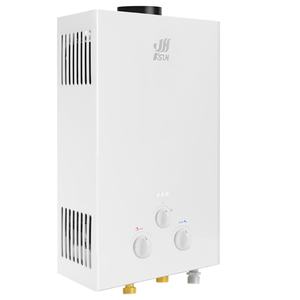 Calentador de Agua a Gas de Pared KSUN, Tipo de Escape por Chimenea, Gas Natural, Intercambiador de Calor de Cobre, 10L, Sin Tanque - Product Image 1