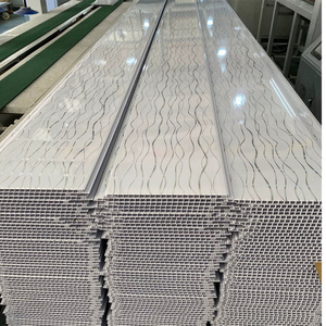 Panneaux de plafond et de mur en PVC sans joint, imperméables, légers, revêtement intérieur pour hôtel, bureau, restaurant, atelier, décoration - Product Image 6