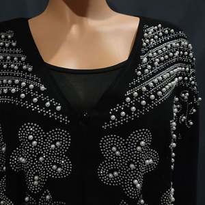 Abbigliamento etnico <span class=keywords><strong>2023</strong></span> abito islamico musulmano taglie forti abiti moda donna set due pezzi - Product Image 3