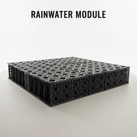 Réservoir modulaire de drainage de haute qualité pour installation sous allées de pompier, allées résidentielles, aménagement paysager et stockage d'eau d'irrigation de jardin