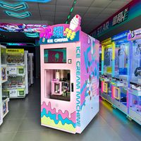 Distributeur automatique de crème glacée Naughty Dog avec garantie d'un an pour une utilisation commerciale dans les supermarchés et les parcs d'attractions