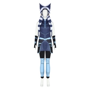 Conjunto de Disfraz de Héroe para Mujer al por Mayor, Disfraz de Personaje de la Película Guerra de Clones para Cosplay, Traje para Fiesta de Halloween - Product Image 2