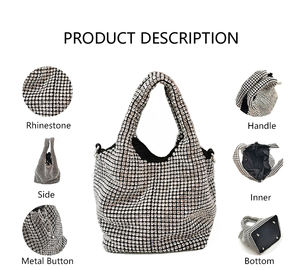 3150 J Mini fossile en cuir grand concepteur dames Hobo <span class=keywords><strong>sac</strong></span> fourre-tout décontracté mode seau <span class=keywords><strong>sac</strong></span> à <span class=keywords><strong>main</strong></span> Faux chaîne sangle sacs à <span class=keywords><strong>main</strong></span> pour les femmes - Product Image 2