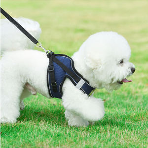 Chaleco para cachorros ajustable personalizado más vendido Arnés reflectante de malla transpirable para mascotas - Product Image 3