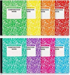 Carnet A5 classique promotionnel avec couverture en cuir, cahier d'exercices personnalisé pour enfants, fournitures scolaires en gros - Product Image 2