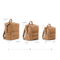 Maßgefertigter Hochwertiger Neopren-Wickelrucksack für Damen Einfarbige Wasserdichte Multifunktionale Reisetasche Neue Generation Mammy-Tasche