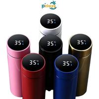 Thermos intelligent en acier inoxydable classique avec mesure de température, isolation sous vide, portable, LED, isolation thermique de 12 à 24 heures