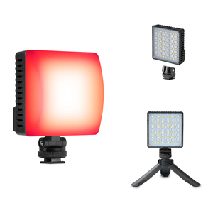 Rechargeable RGB Video <strong>Light</strong> with Magnetic <strong>Diffuser</strong> Adjustable Pocket Video <strong>Light</strong> <strong>for</strong> Camera Photographic Lighting - Product Image 4