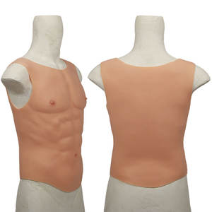 Muscles Réels pour Hommes et Femmes pour les Soirées, Combinaison Musculaire en Silicone, Faux Muscles Abdominaux, Musculation, Cosplay, Bon Marché, Belle Qualité - Product Image 1