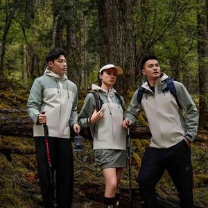 Design Customizable Zipper Closure Outdoor Sports Windbreaker <b>Jackets</b> Waterproof Windproof Plus Size Hiking Travel Print - Product Image 5