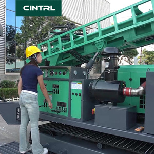 Uitstekende Prestaties Oppervlak <span class=keywords><strong>Skid</strong></span> Stuur Vrachtwagen Gemonteerde Diesel Waterput Boorinstallatie - Product Image 6