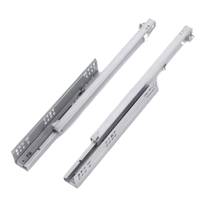 Glissières de tiroir encastrées de 350 mm à ouverture par pression, extension simple, rails de tiroir dissimulés pour meubles - Product Image 3