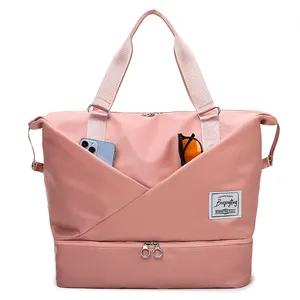Kunden spezifisches Logo Unisex Reisetasche mit großer Kapazität Oxford Fabric Luggage Travel Bags