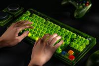 Clavier mécanique 8BitDo Retro 87 avec rétroéclairage RVB, clavier de jeu Bluetooth/2.4G/USB-C à commutation à chaud pour Windows Android