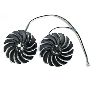 พัดลมระบายความร้อน95มม. PLD10010S12HH สำหรับ <span class=keywords><strong>MSI</strong></span> Radeon R9 380 Armor 2X <span class=keywords><strong>GTX</strong></span> 1060/1070/<span class=keywords><strong>1080</strong></span> <span class=keywords><strong>Ti</strong></span> RX 470/570 RX580การ์ดเกม - Product Image 3