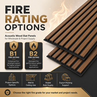 Paneles Acústicos Decorativos de Chapa de Madera Natural, Absorbentes de Sonido, para Vestíbulos de Hoteles y Decoración Comercial