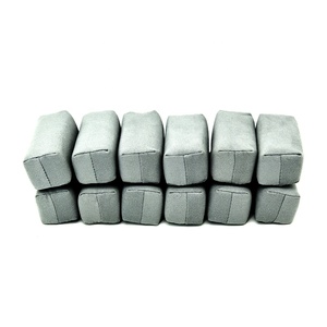 Applicateur de cire ShineOpen en suède, tampon applicateur de revêtement céramique en microfibre ultra-fine, bloc de cire <span class=keywords><strong>micro</strong></span>, éponge applicatrice de cire - Product Image 6