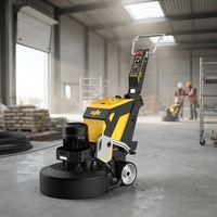 Ponceuse à béton automatique CFS-868 avec moteur pour le polissage de terrazzo époxy – Outil de construction haute performance