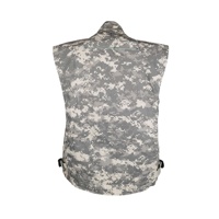 Gilet tactique de haute qualité à double sécurité, marque DS, personnalisé pour hommes, camouflage ACU, ajustable, en polyester 600D, tendance, pour l'extérieur, en vente