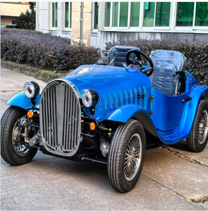 Carrello da Golf Elettrico Vintage Liqian, <span class=keywords><strong>Auto</strong></span> d'Epoca Curtis a 2 Posti, Stile Classico Antico con Elevata Stabilità, Prezzo Conveniente - Product Image 3