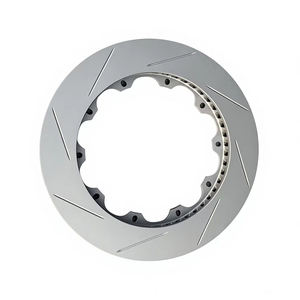 Disque de frein flottant à fentes pour pièces automobiles, référence 4M0615301BM, pour <span class=keywords><strong>Audi</strong></span> <span class=keywords><strong>S6</strong></span>, SQ7, Q7, Q8 - Product Image 2